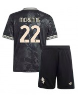 Juventus Weston McKennie #22 Tredjedraktsett Barn 2025-26 Korte ermer (+ bukser)